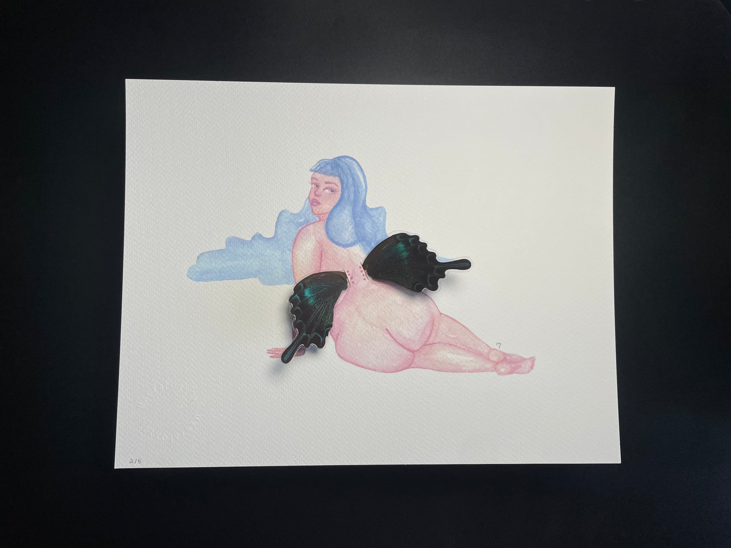 Cloud Fairy with Peacock Swallowtail wings 2 of 5