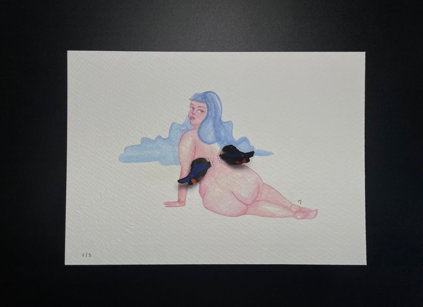 Cloud Fairy with Rhetus Periander wings 2 of 5