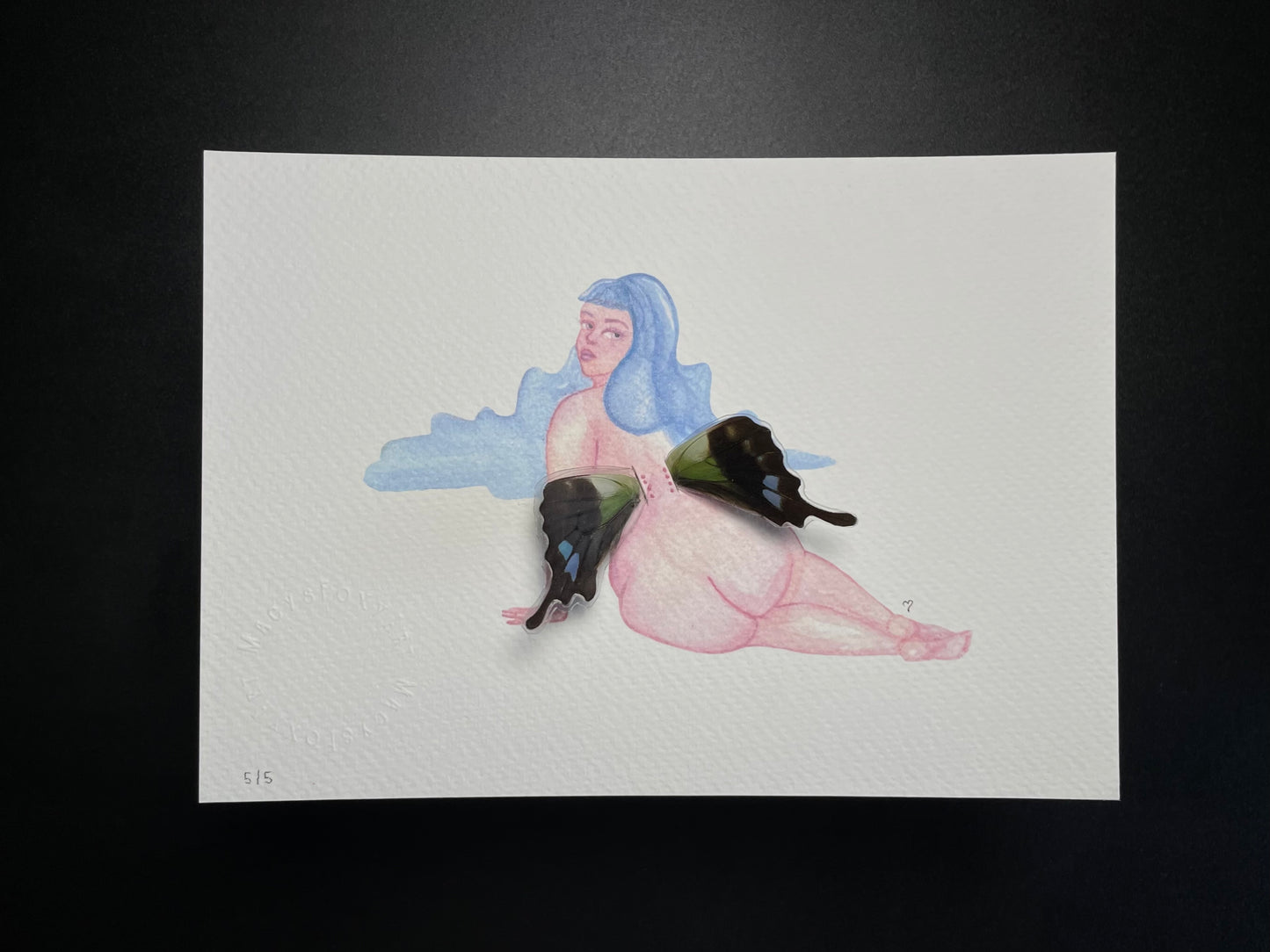 Cloud Fairy with Graphium weiskei wings 5 of 5