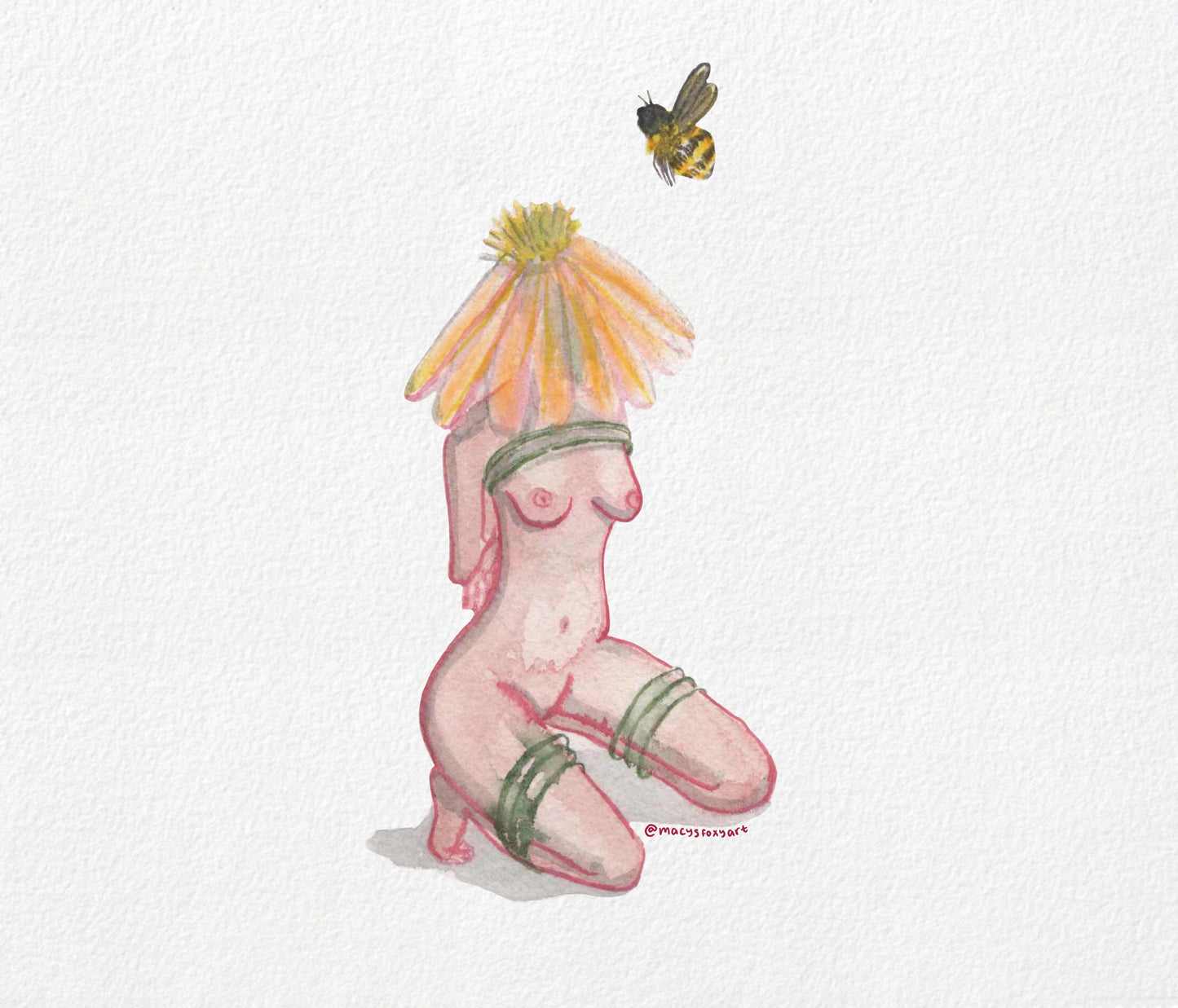 Bee Bondage - Giclee fine art prints