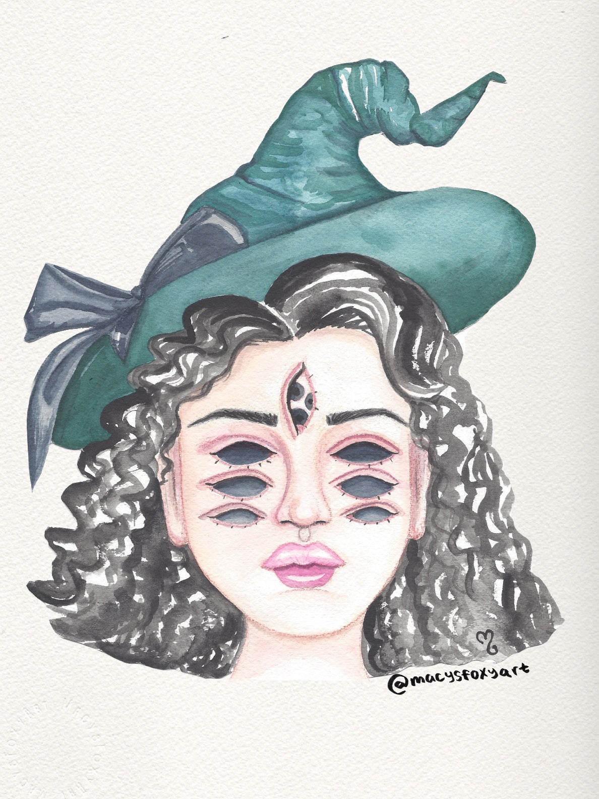 Witch Portrait - Giclee fine art prints
