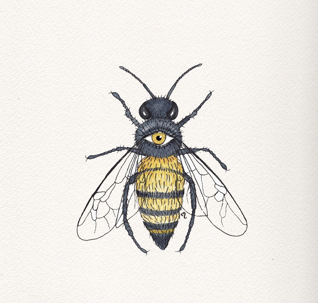 Bee Eye - Giclee fine art prints