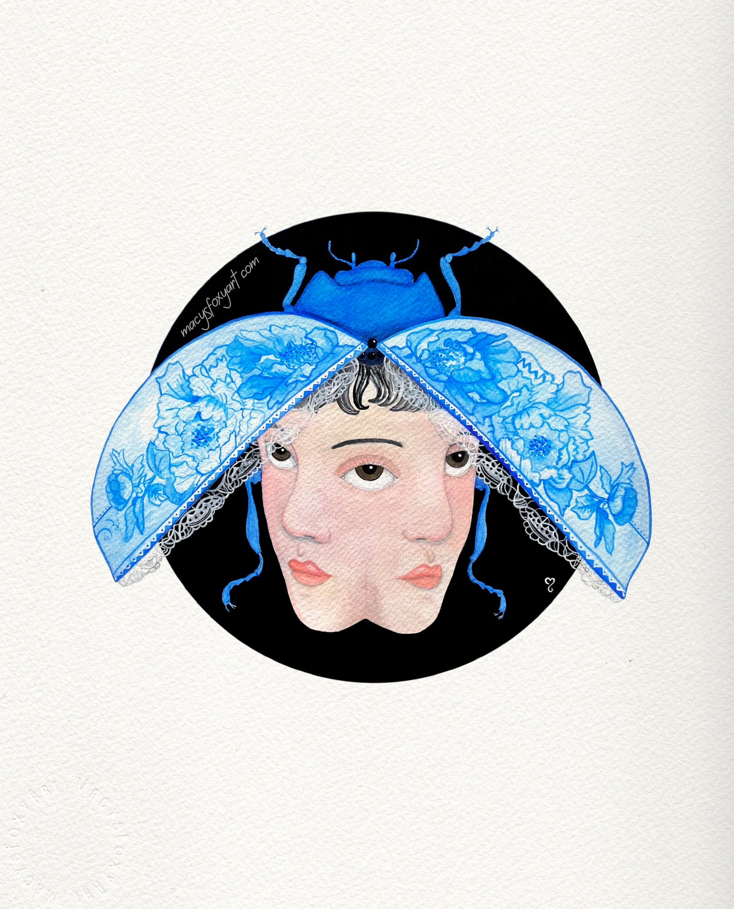 Blue Ladybird - Giclee fine art prints