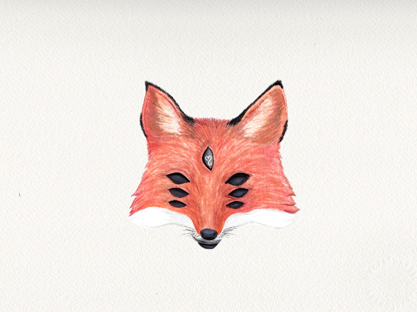 Fox Logo  - Giclee fine art prints